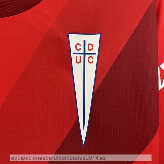 Nuevo Tailandia 2ª Camiseta CD Universidad Católica 24/25 Rojo Baratas